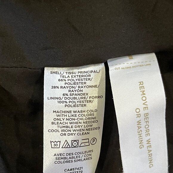 Ann Taylor. Dark Grey suit. - Picture 6 of 7